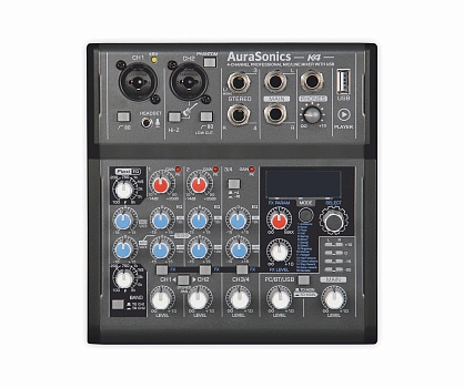 AuraSonics K4 компактный микшерный пульт в Рошали