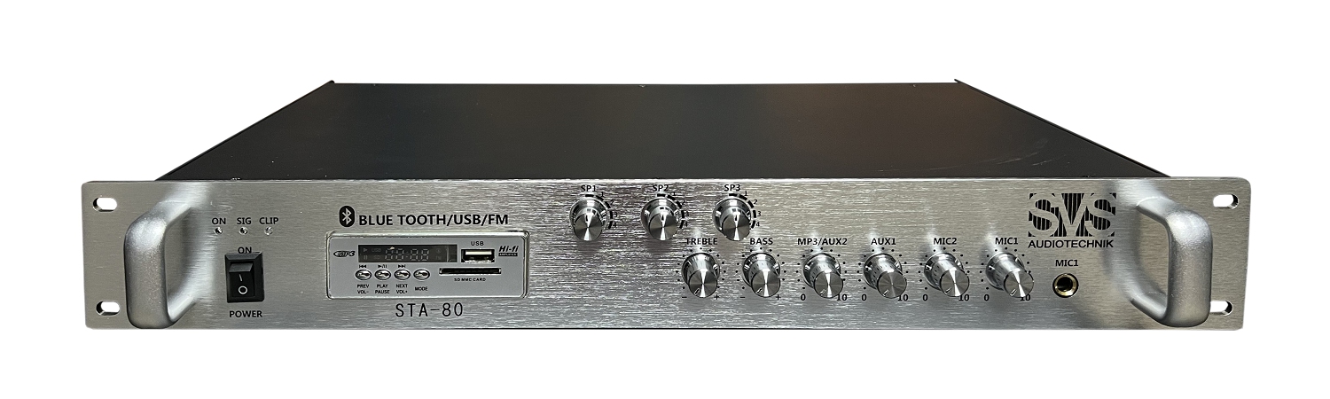 SVS Audiotechnik STA-80 Микшер-усилитель для систем Public Address в Рошали