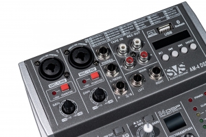 SVS Audiotechnik mixers AM-4 DSP Аналоговый микшерный пульт, 4-канала в Рошали